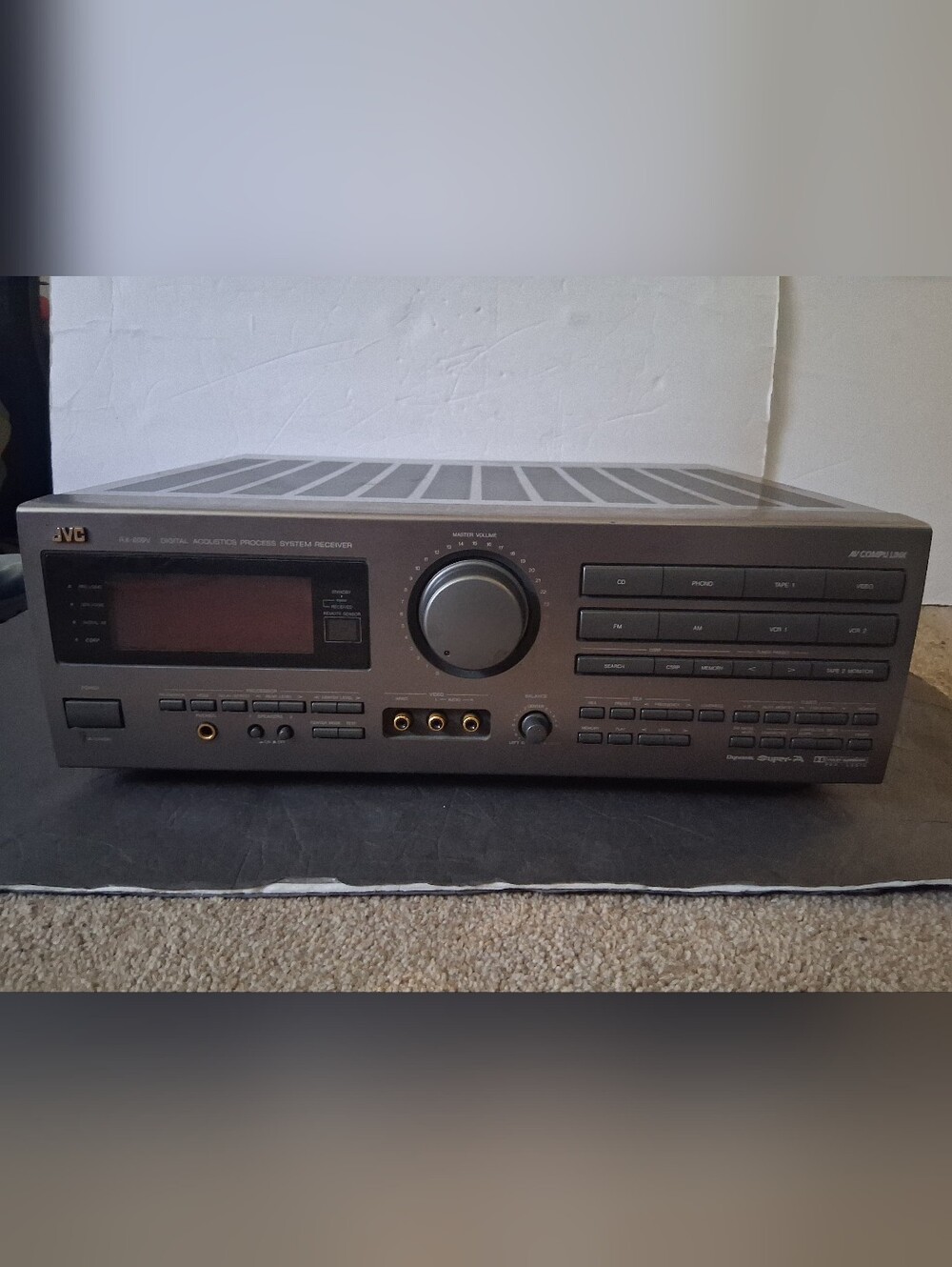 JVC RX-809V Digital Acoustics Process System Receiver Dolby Pro Logic Vintage